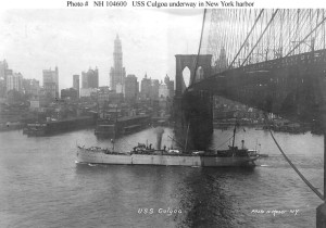 U.S.S. Culgoa in the East River.