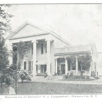 Ray Carroll's Uncle resided in a home that came with his wife, Rena Terry.  He was dean of the state senate when he died in 1907.