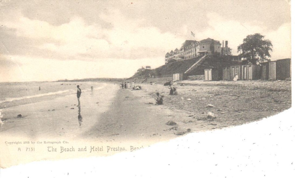 Preston Hotel :  One of many upscaled resorts for  Bostonians, and others vacationing on the shore.  Twenty five years later C.C.'s son, would meet his future wife at this Hotel.