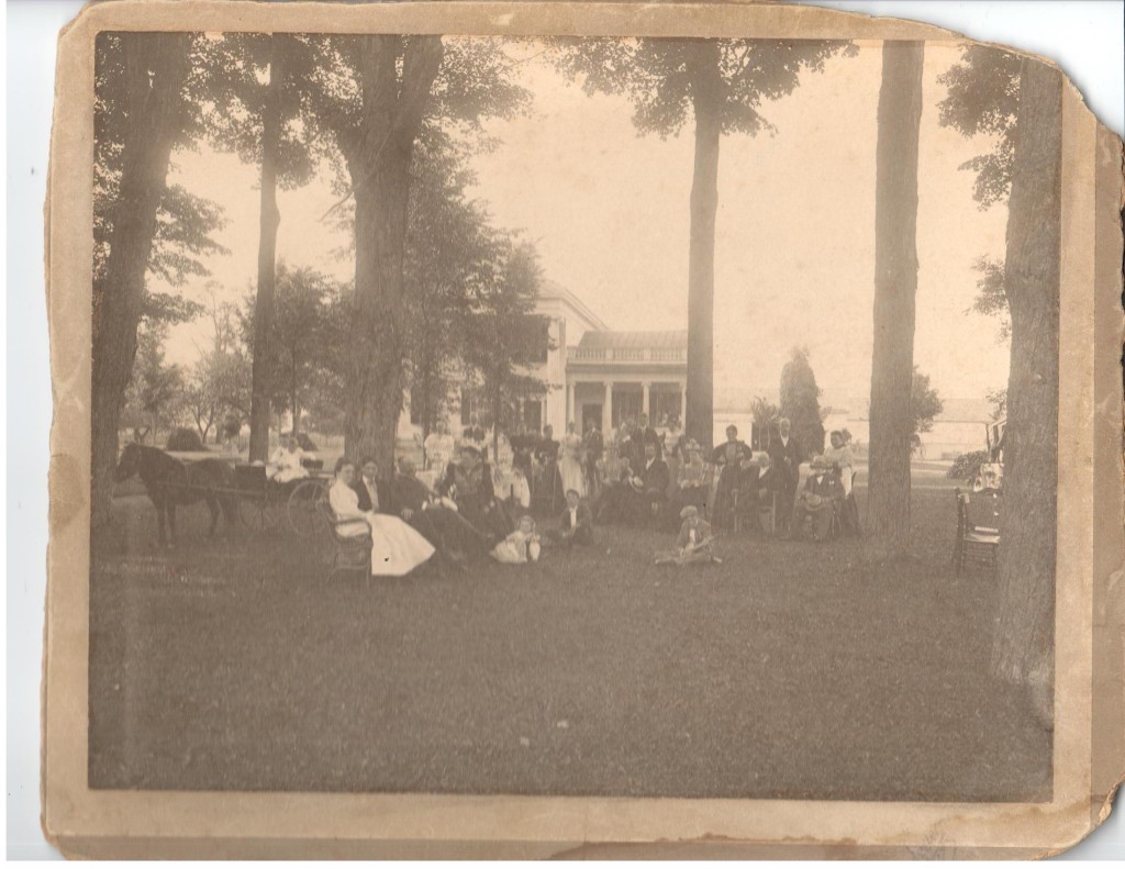 No one I know today knows who these people are.  We can only infer the principals by their appearance in this wedding photo